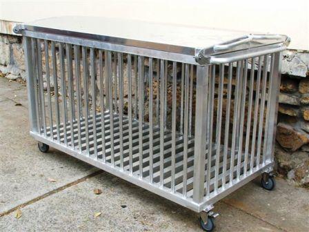 Made to order helipad cage trolley