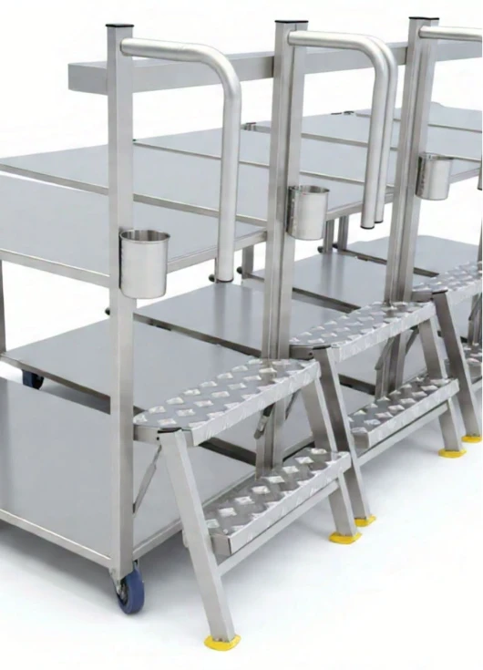 Custom order picking trolleys fabricated in Sydney for high-speed fulfilment.