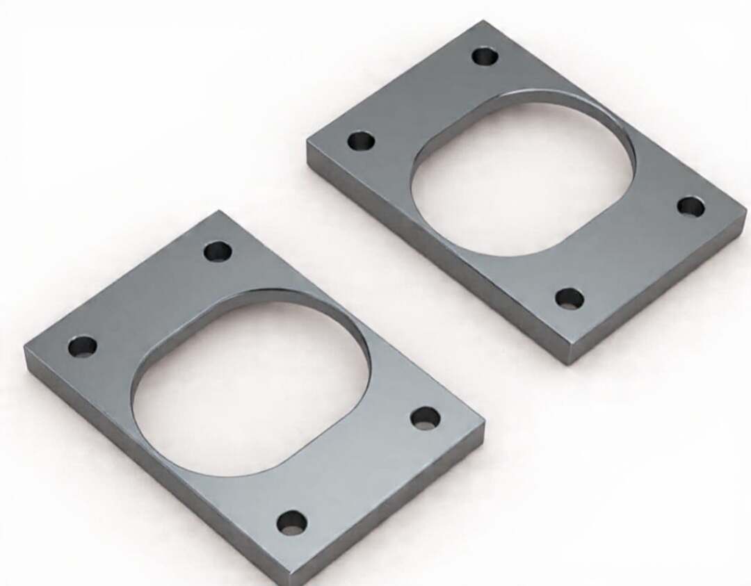 Custom laser-cut plates