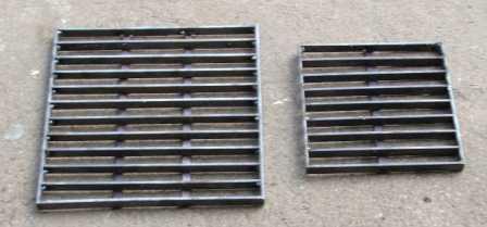 Custom fabricated grating