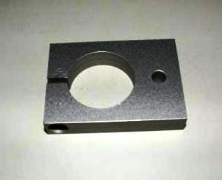 Machined plate