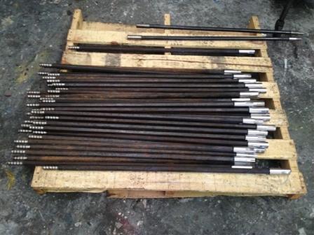 Steel rods