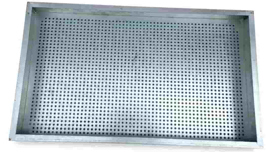 Custom perforated metal tray, Sydney, NSW
